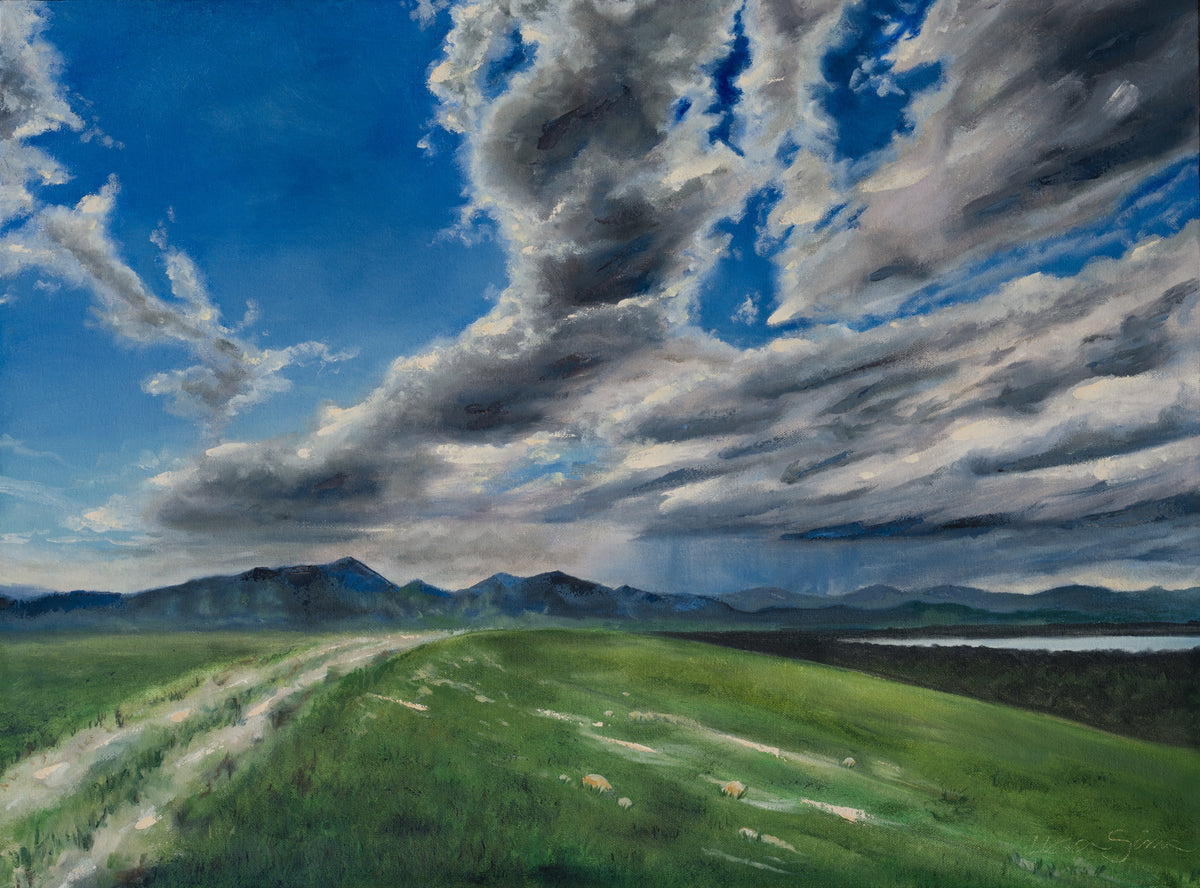 Before the Rain - 18 x 24 inches
